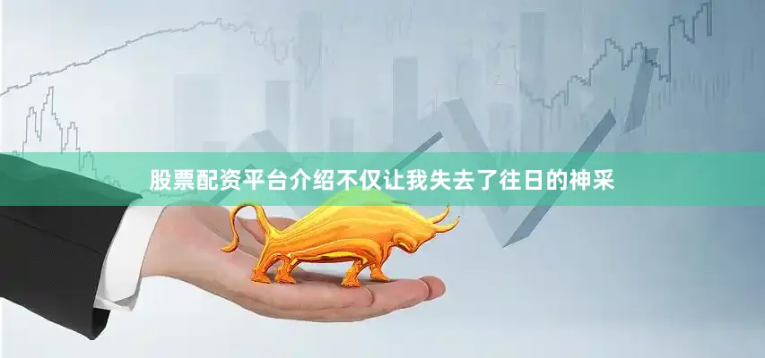 股票配资平台介绍不仅让我失去了往日的神采